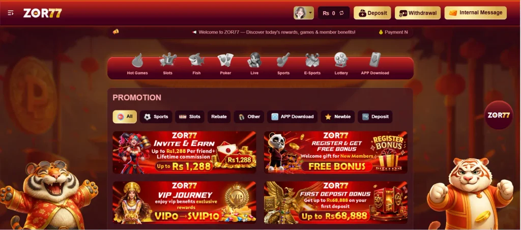 Zor77 Bonuses